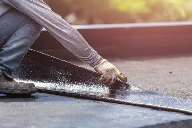 Professional Waterproofing technician working in Marcellus, NY